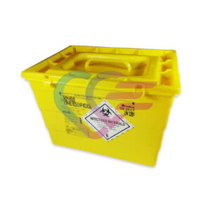Posuda za oštro pvc s poklopcem za infektivni otpad 25 l (1)