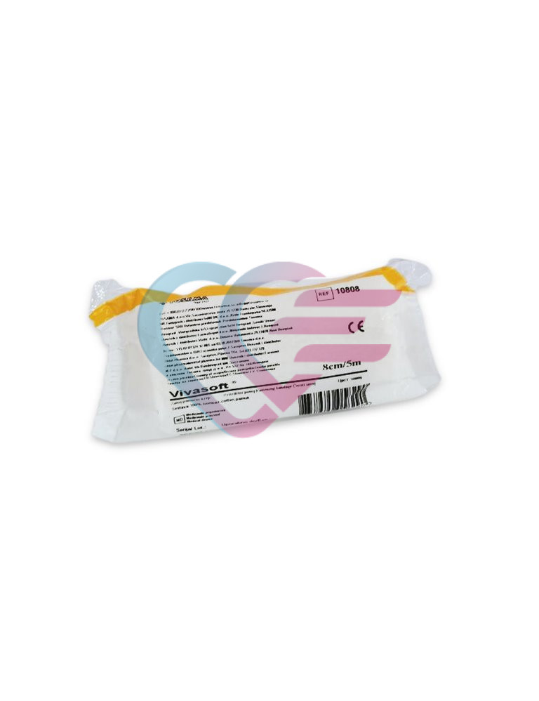Zavoj krep vivasoft 8 cm x 5 m