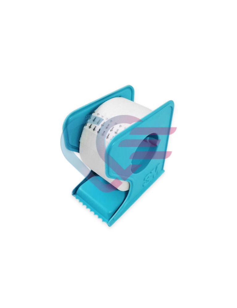 Flaster micropore 2,5 cm x 9,1 m, dispenzer