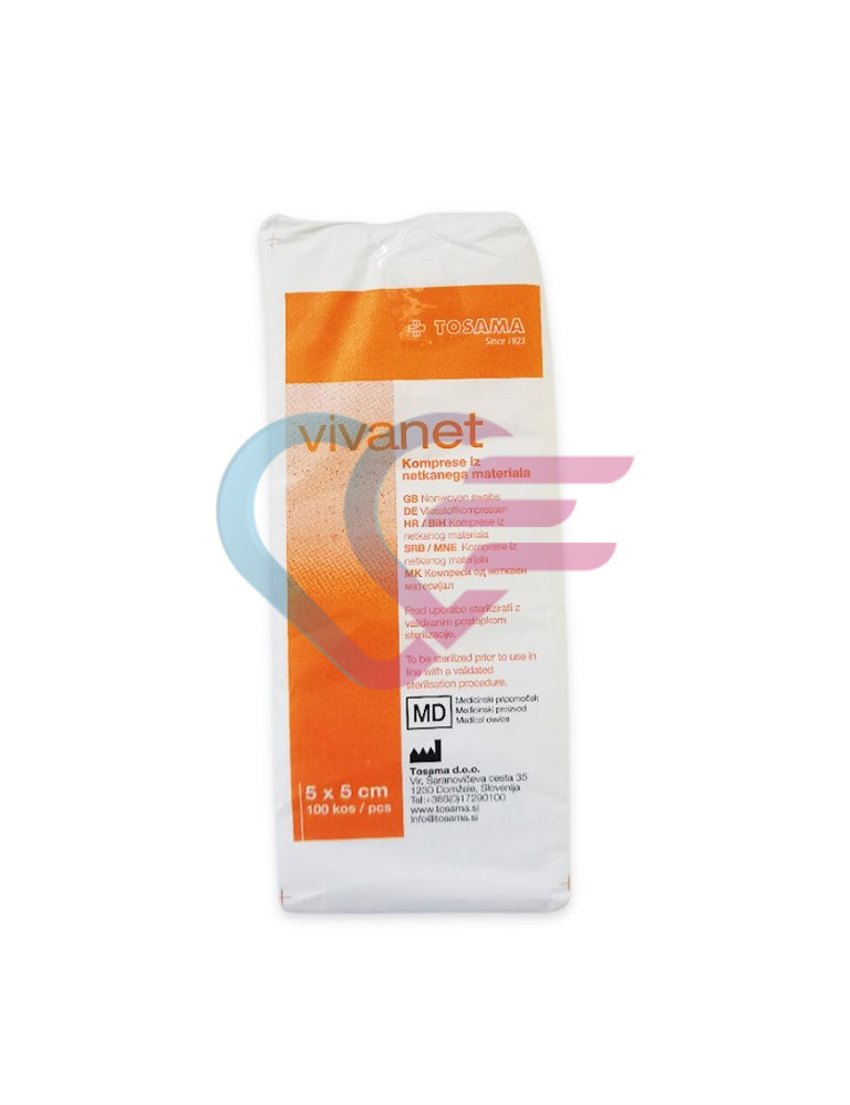 Kompresa vivanet 5 x 5 cm 6 sl