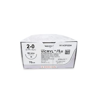 Konac Vicryl plus vio 70 cm USP 2/0 mh plus 36 mm