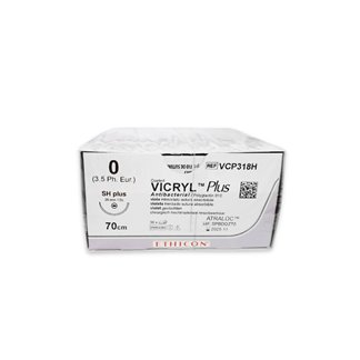 Konac Vicryl plus vio 70 cm USP0 sh plus 26 mm