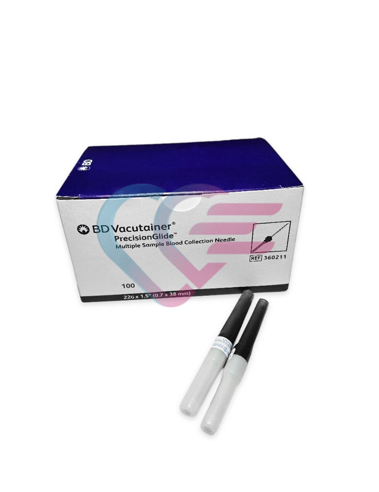 Igla vacutainer 22 g 0,7 x 38, crna