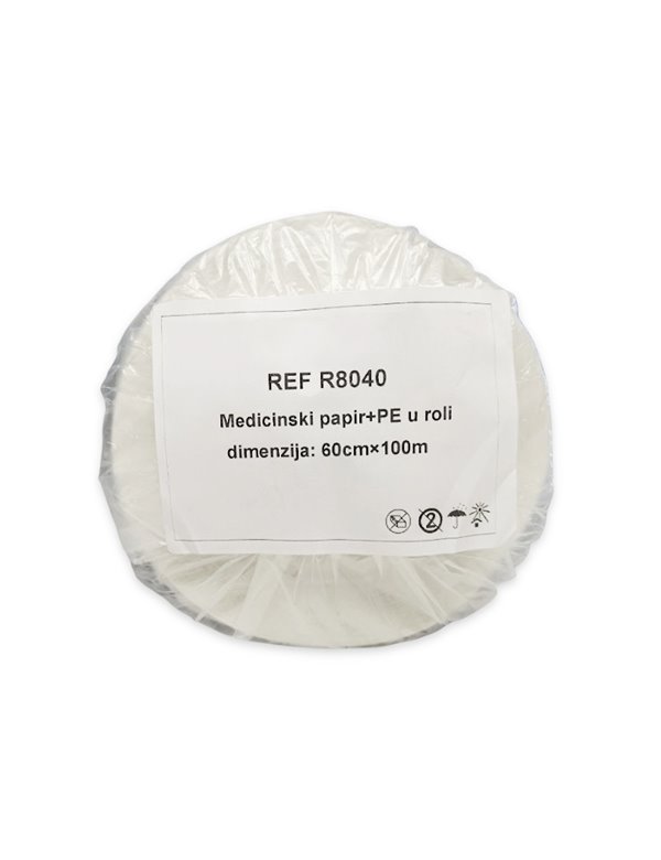 Papir medicinski u roli - PE 60 cm x 100 m