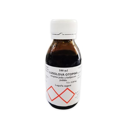 Lugolova otopina 12% 100 ml