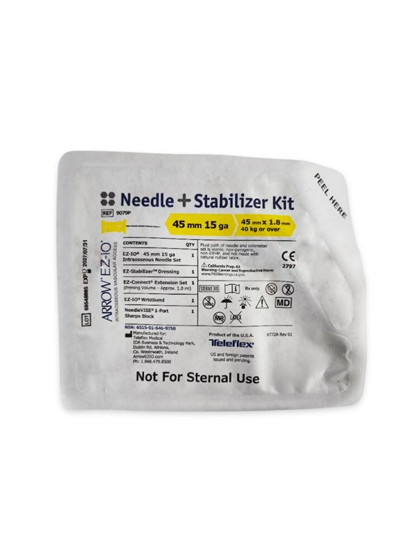 Igla intraosealna sa stabilizatorom 45 mm