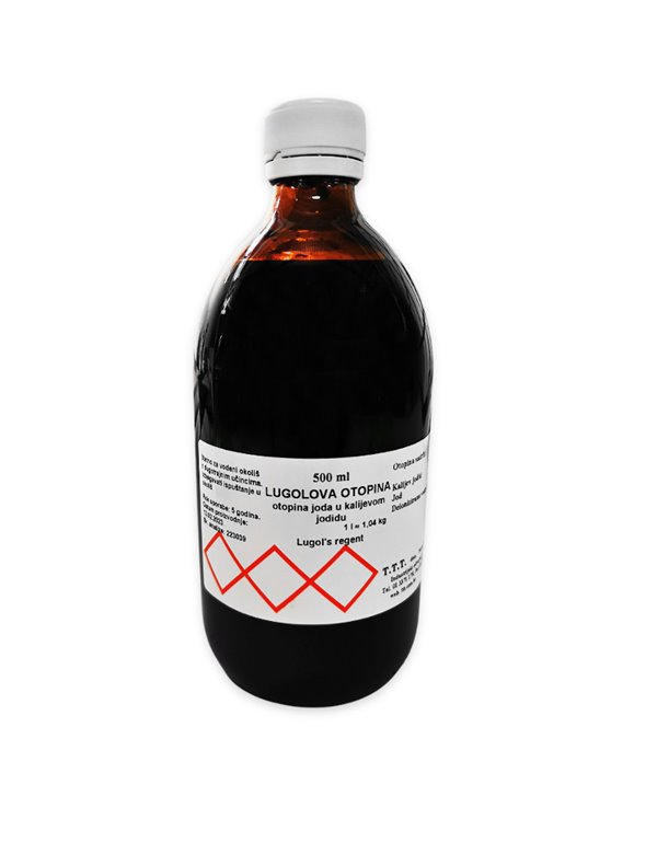 Lugolova otopina 12% 500 ml
