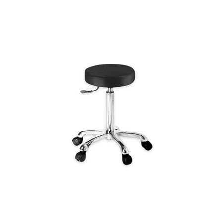 Radna stolica "Stool", orkuglo sjedalo, regulacija 53-68 cm, crna