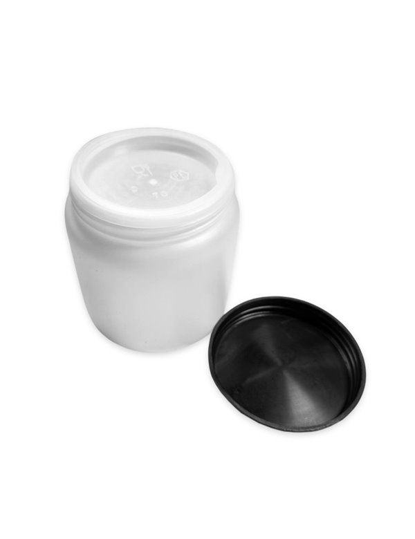 Posuda široko grlo, hdpe, čep na navoj s podčeom, 500 ml