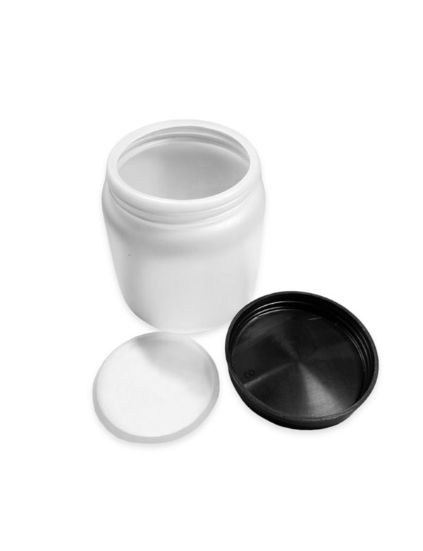 Posuda široko grlo, hdpe, čep na navoj s podčeom, 500 ml