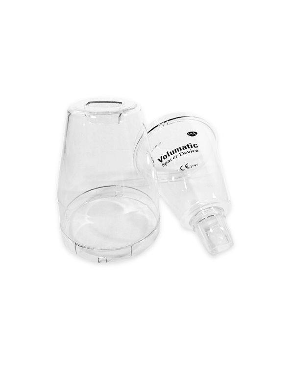 Volumatic spacer device