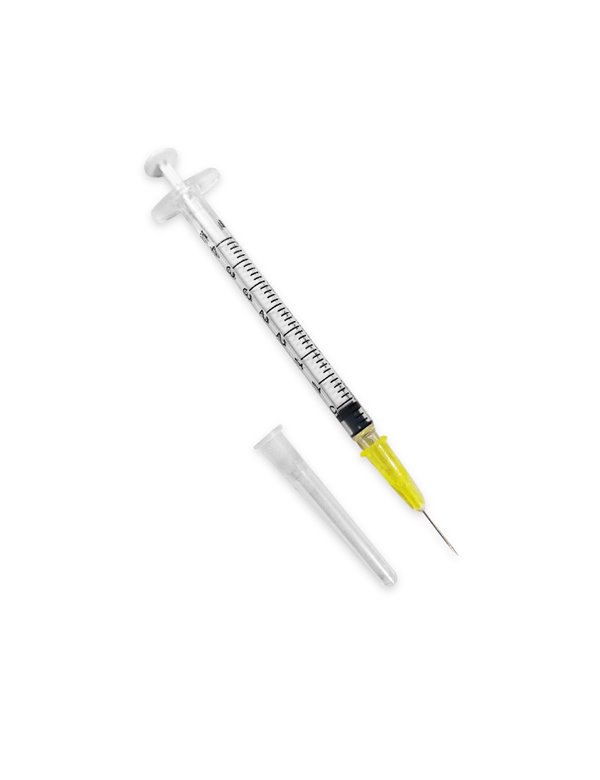 Inzulinska šprica 1 ml, U-40 s iglom 0,3 x 13 mm