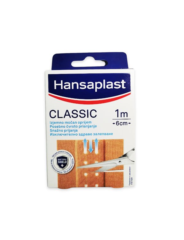 Flastert hansaplast classic 1 m x 6 cm