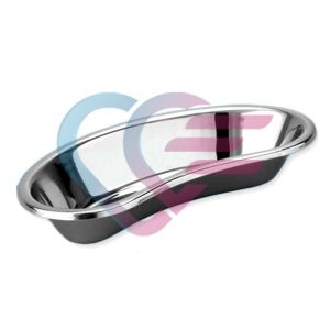 Inox bubrežasta zdjelica dimenzija 207x98x39 mm