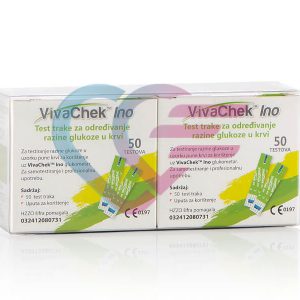 Test trake za šećer u krvi VivaCheck Ino