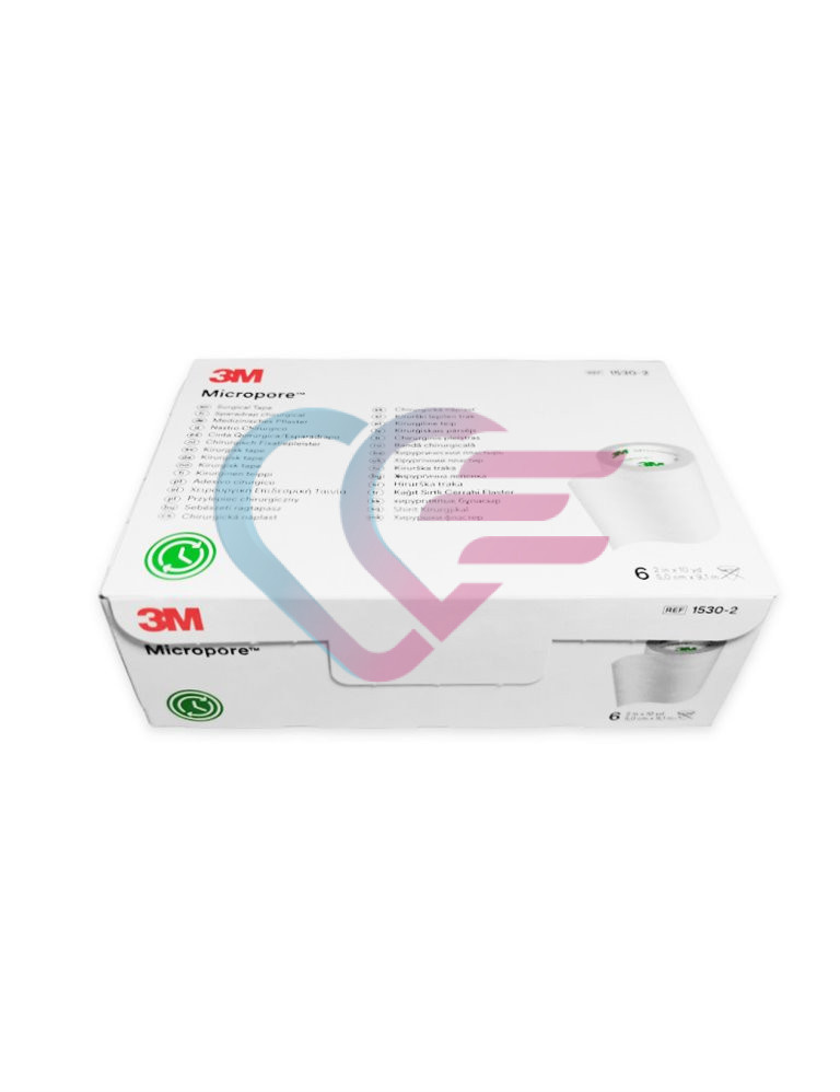 Flaster micropore 5 cm x 9,1 m bez dispenzera, 3M