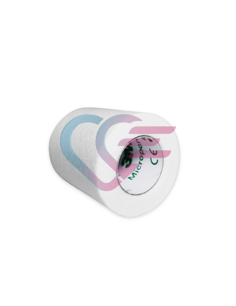 Flaster micropore 5 cm x 9,1 m bez dispenzera, 3M