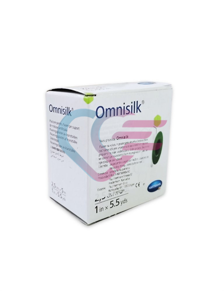Flaster Omnisilk 2,5 cm x 5 m