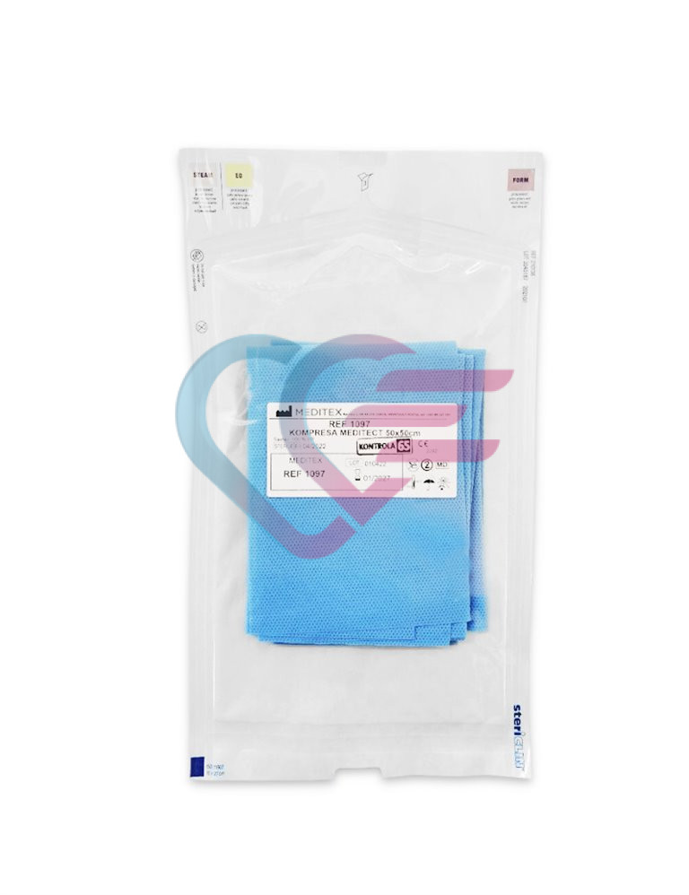 Kompresa meditect 50 x 50 cm sterilna
