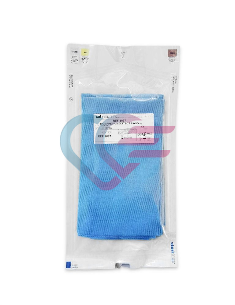 Kompresa meditect 80 x 75 cm sterilna