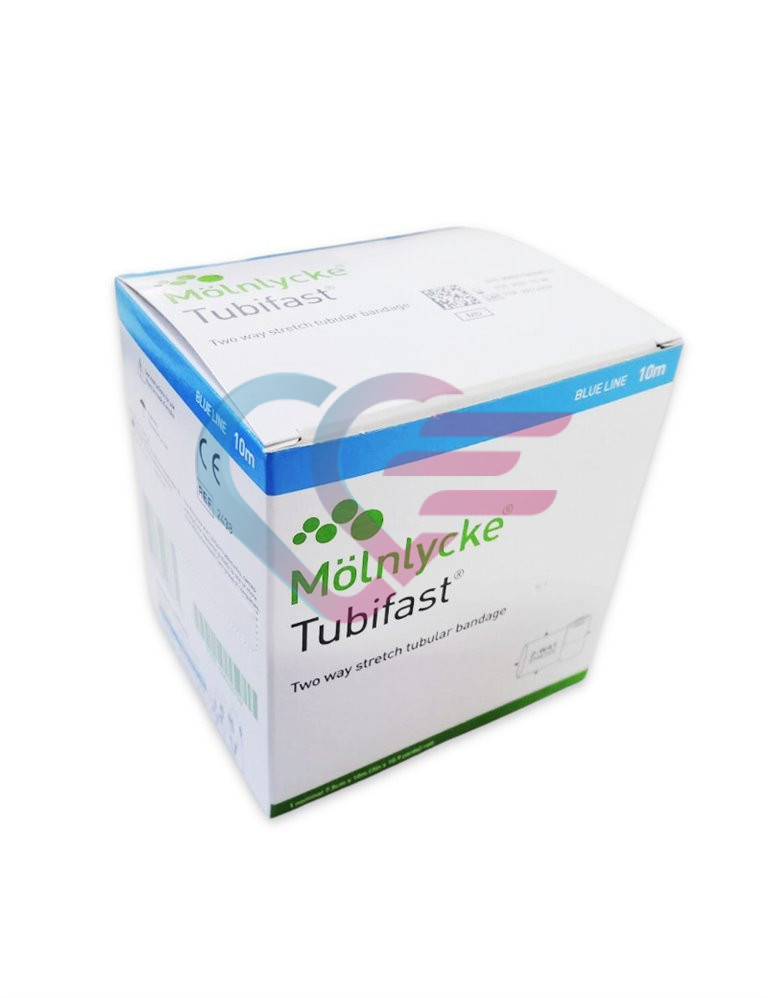 Zavoj Tubifast plavi 7,5 cm x 10 m