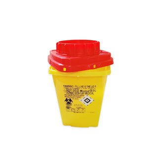 Posuda za oštro 3 l, četvrtasta