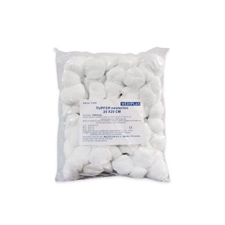 Kompresa tampon okrugli, broj 3, 20 x 20