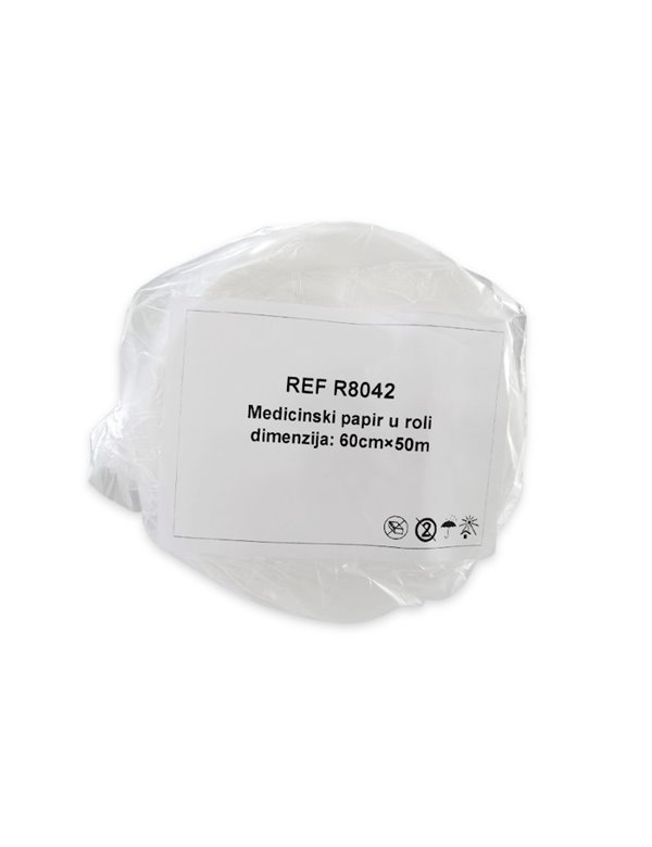 Papir medicinski 60 cm x 50 m, rola