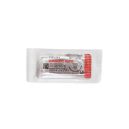 Kirurški konac Surgicryl rapid igla 1/2 36 mm, 90 cm