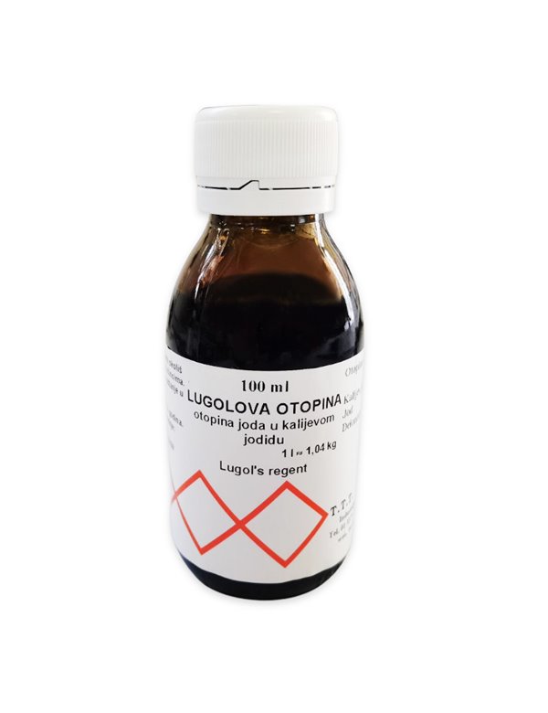 Lugolova otopina 12%, 100 ml