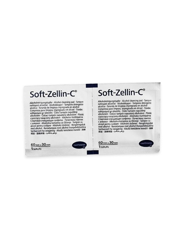 Tupfer Soft Zellin 6x3 cm, jednoslojni