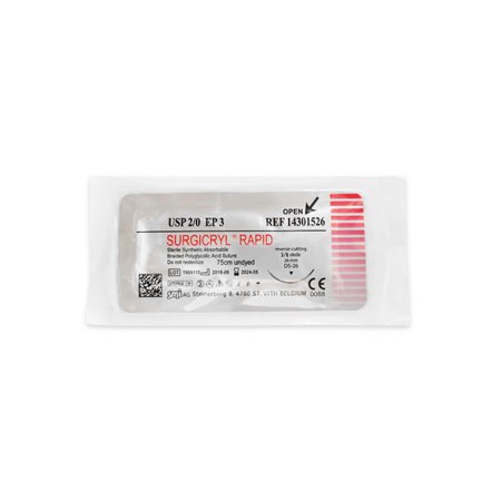 Kirurški konac Surgicry rapid pga EP 3 USP 2/0 IGLA 3/8 cir cut 26/75cm