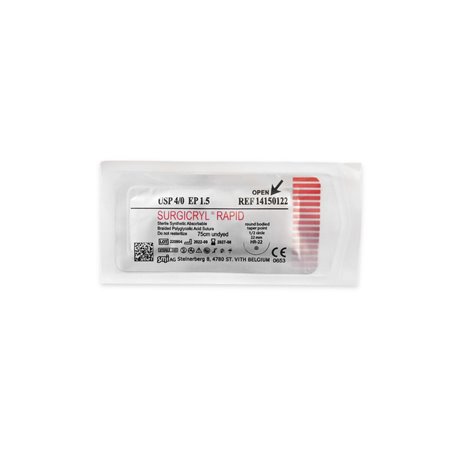 Kirurški konac surgicryl rapid 4/0 igla, 1/2, 22 mm, 75 cm