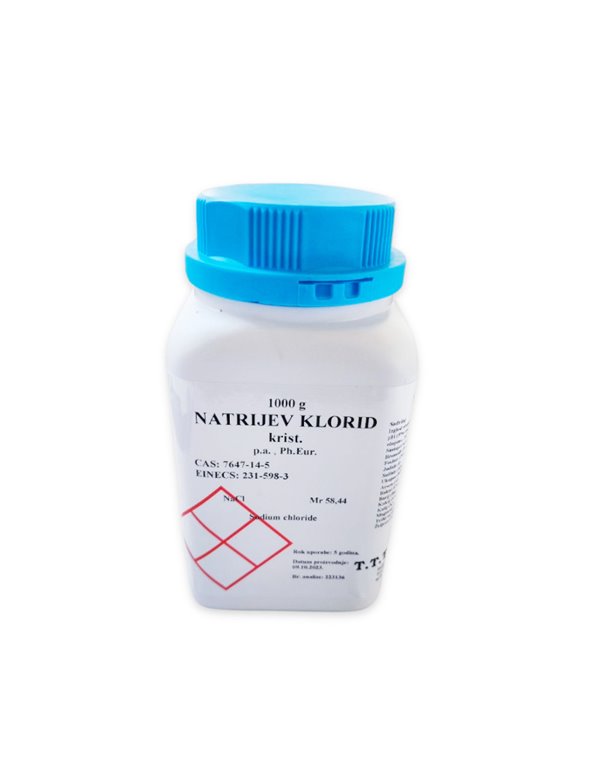 Natrijev klorid p.a. 1000 g