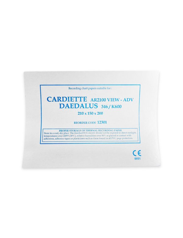Papir EKG za Cardioline AR2100 view 210x150x200